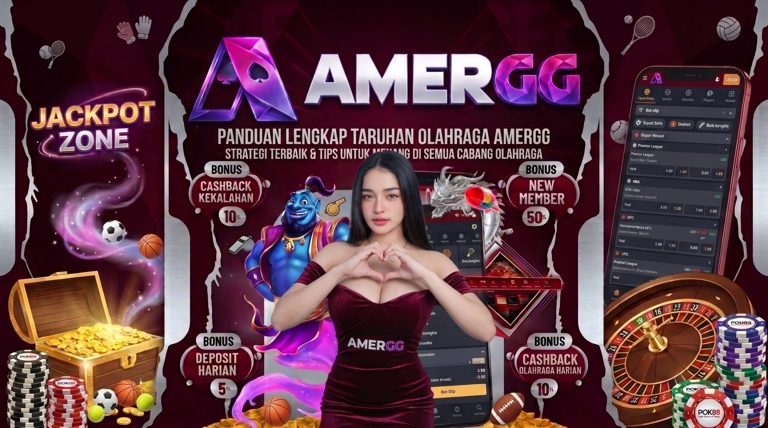Panduan Lengkap Sportsbook/Taruhan Bola di AMERGG